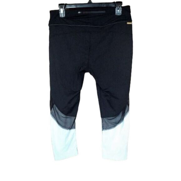 Alala x Revolve Captain gym leggings Size Large black & white mesh panel - Picture 5 of 6